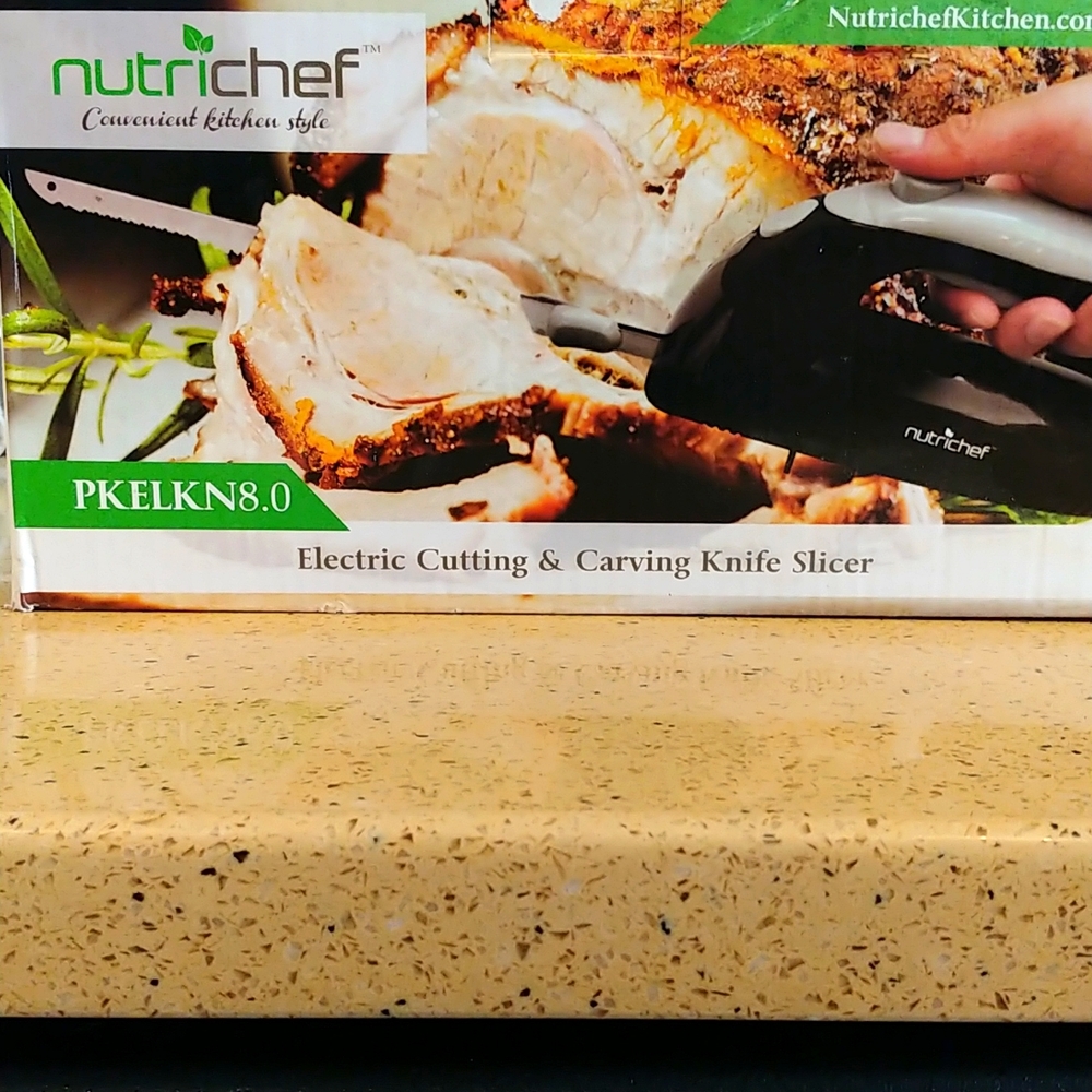 Nutrichef electric cutting & carving knife